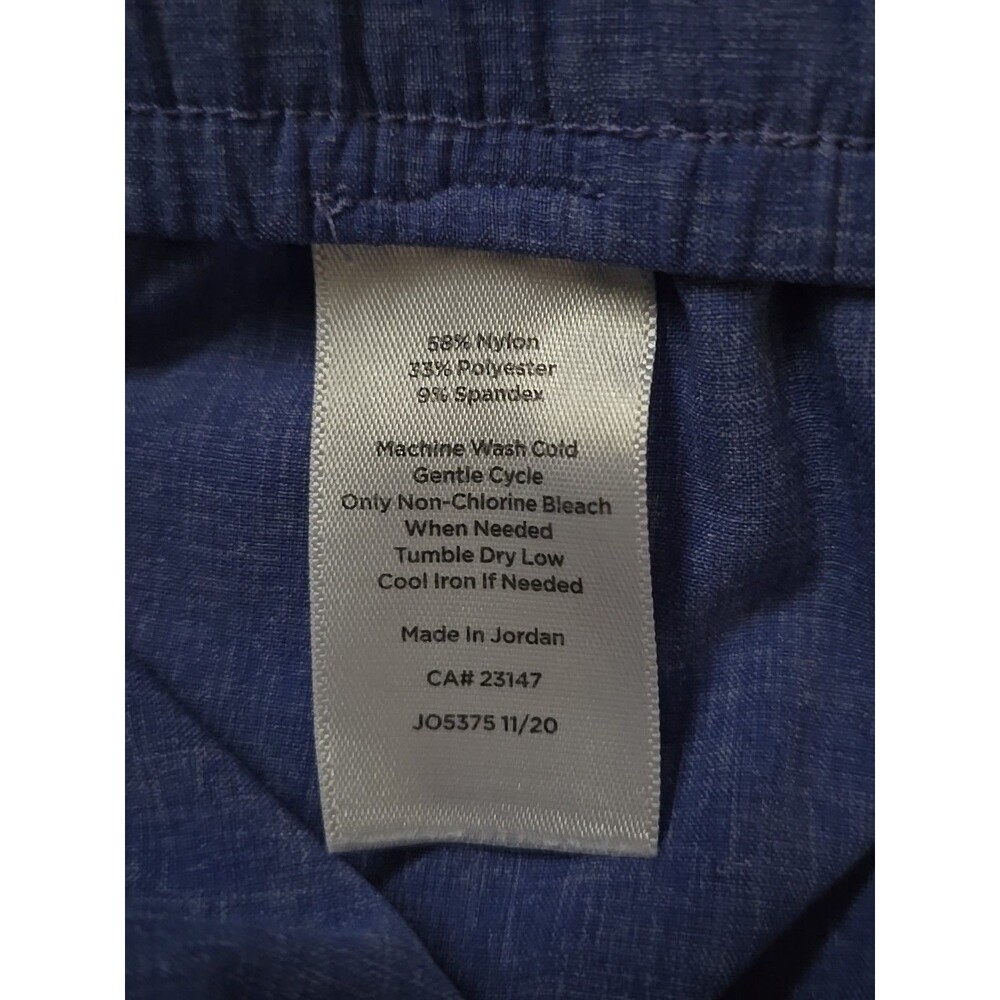 TALBOTS Womens Light Blue Drawstring Elastic Waist Pockets Size Large Petite - Picture 7 of 7
